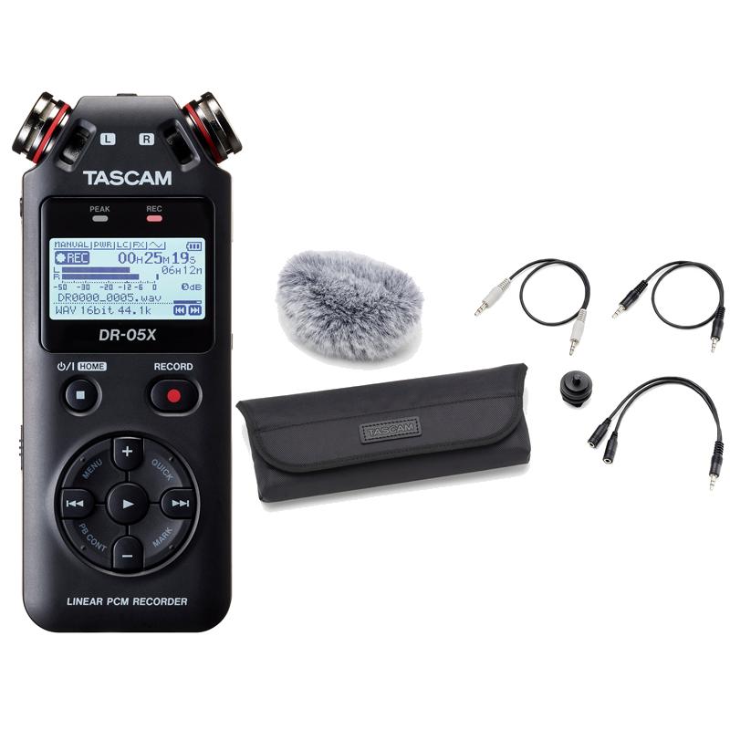 TASCAM DR-05X + アクセサリーパッケージ AK-DR11C mk2 セット  