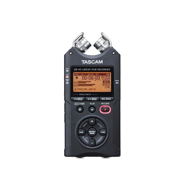 TASCAM DR-40 (DR-40VER2-J) 日本語対応版 オーディオレコーダー TASCAM DR-40 (DR-40VER2-J) 日本語対応版 オーディオレコーダー