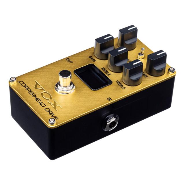 【新品同様品】VOX COPPERHEAD DRIVE【新品アダプター付き】 VOX COPPERHEAD DRIVE [VE-CD] + 純正ACアダプター KORG KA181