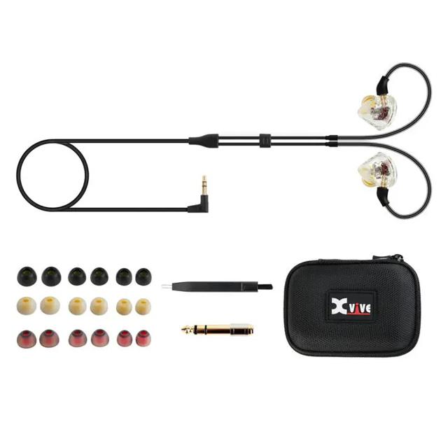 Xvive XV-T9 イヤホン インイヤーモニター XV-U4用IEM : マークス