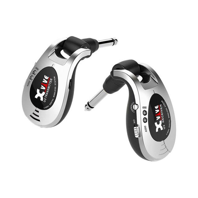 Xvive U2 Wireless Guitar System XV-U2 シルバー ギター