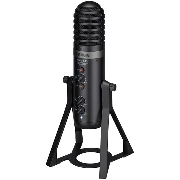新品未使用　YAMAHA AG01 YAMAHA（ヤマハ） YAMAHA AG01 B ブラック コンデンサーマイク