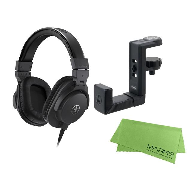 YAMAHA HPH-MT5 & オーテク AT-HPH300 YAMAHA（ヤマハ） YAMAHA HPH-MT5 + ヘッドホンハンガー AT-HPH300