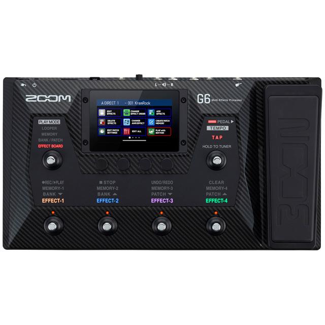 ズーム(楽器) ZOOM G6 エフェクター【配送区分C】 : マークス