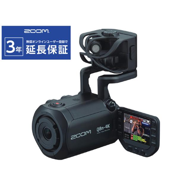 ズーム（zoom） ZOOM Q8n-4K ビデオカメラ オーディオレコーダー