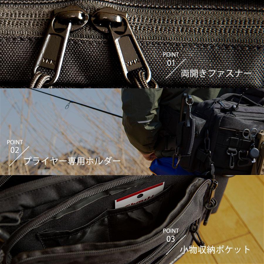 釣り バッグ フィッシングバッグ 大容量 多機能 YKKファスナー 防水 撥水｜marks-store｜06