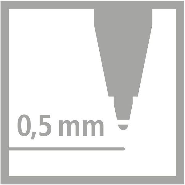 STABILO スタビロ ポイントビスコ ボールペン 水性ゲルインク 0.5mm ベンチレーションキャップ式 | STABILO | 12