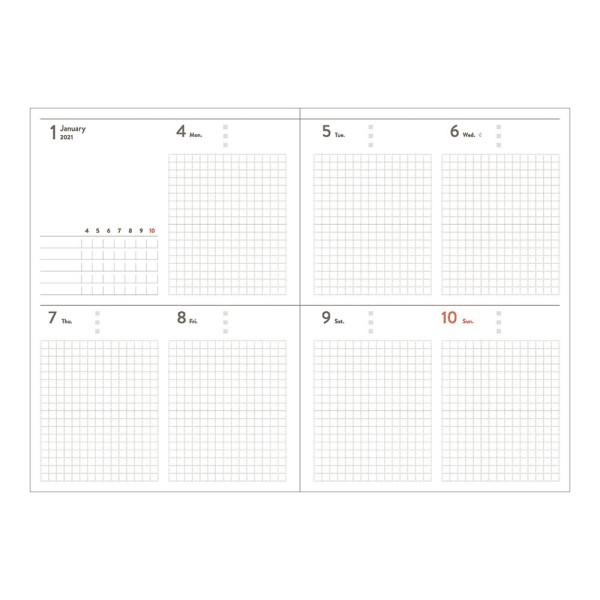 手帳 21 スケジュール帳 ダイアリー 週間ブロック 年12月始まり B6正寸 ベターシングス フラワー マークス ライフログ 21wdr Cb05 Online Mark S 通販 Yahoo ショッピング