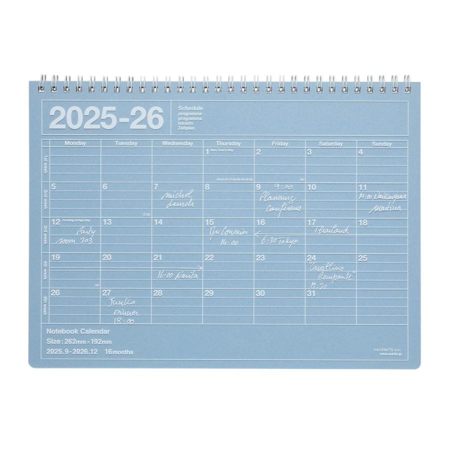 MARK'S（マークス） 【50%OFF】手帳 2026 スケジュール帳 2025年9月