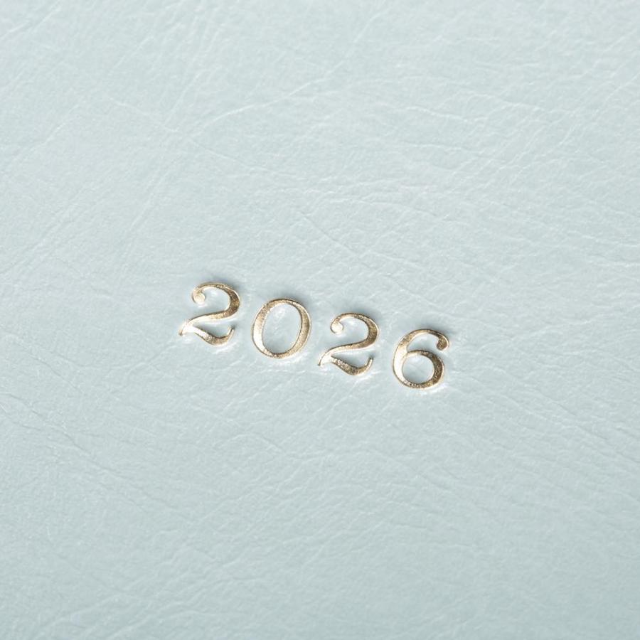 EDiT 手帳 2026 スケジュール帳 2026年3月始まり 週間ノート手帳 セミA5 三分割週間バーチカルニュアンスカラー 春始まり 日記 貼り表紙 上品 | MARK'S | 11