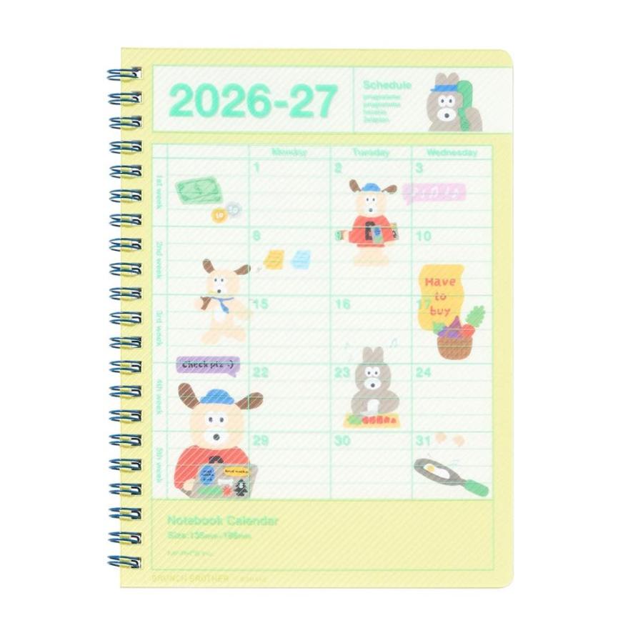 MARK'S（マークス） 手帳 2026 スケジュール帳 2026年4月始まり 月間
