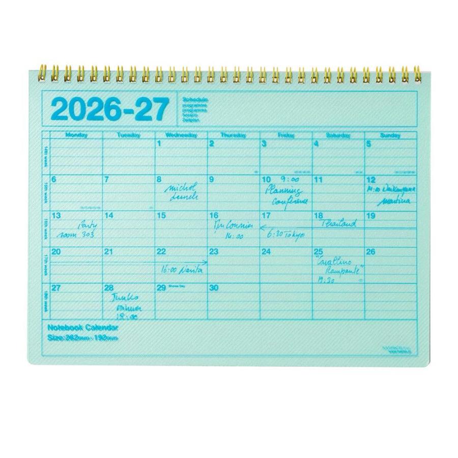 MARK'S（マークス） 手帳 2026 スケジュール帳 2026年4月始まり 月間