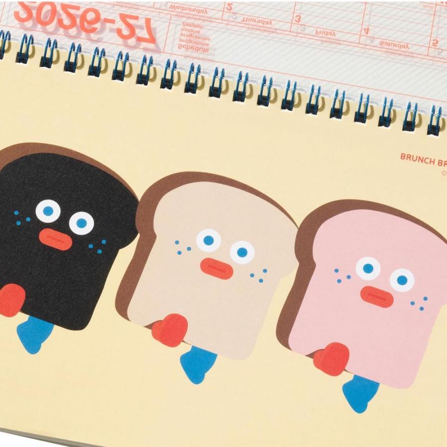 マークス 手帳 2026 スケジュール帳 2026年4月始まり 月間ブロック B6変型 ノートブックカレンダー・S/ブランチブラザー コンパクト メモ付き | MARK'S | 08