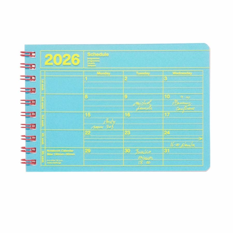 MARK'S（マークス） 手帳 2026 スケジュール帳 2026年1月始まり 月間