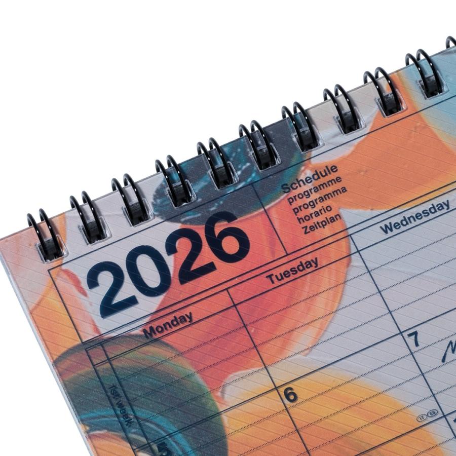 手帳 2026 スケジュール帳 2026年1月始まり 月間ブロック B6変型 ノートブックカレンダー・S/岡村芳樹 予定管理 目標記録 ライフログ ビジネス マークス | MARK'S | 07