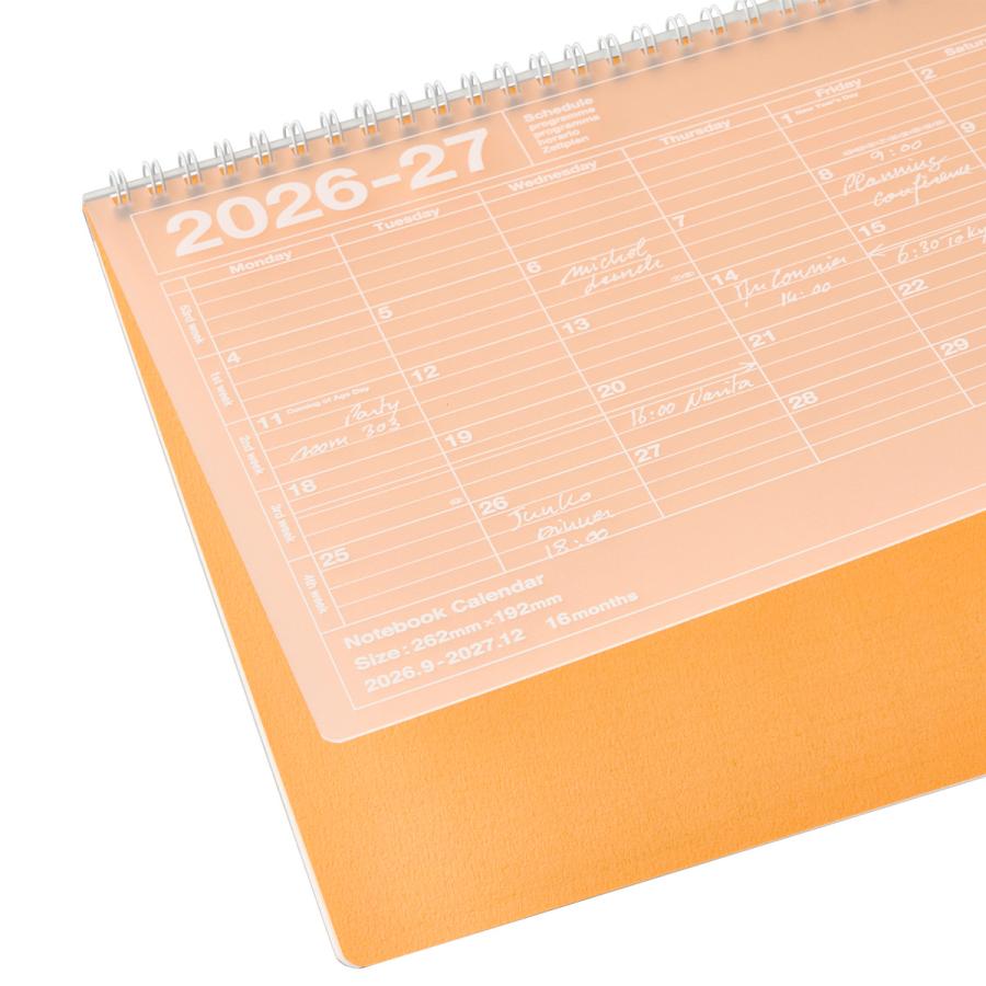 MARK'S（マークス） 手帳 2027 スケジュール帳 2026年9月始まり 月間