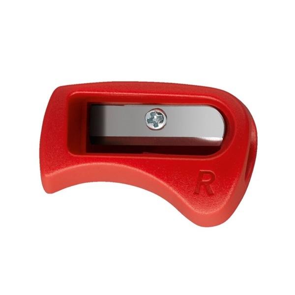 かきかた鉛筆 イージーグラフ専用シャープナー・右利き用 鉛筆削りレッド/STABILO(スタビロ)プレゼント ギフト 男の子 女の子 | STABILO