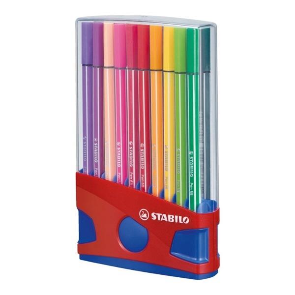 STABILO スタビロ ペン 68 20色セット カラーパレード 水性