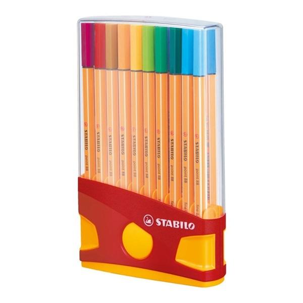 STABILO（スタビロ） ポイント88 20色セット カラーパレード 水性