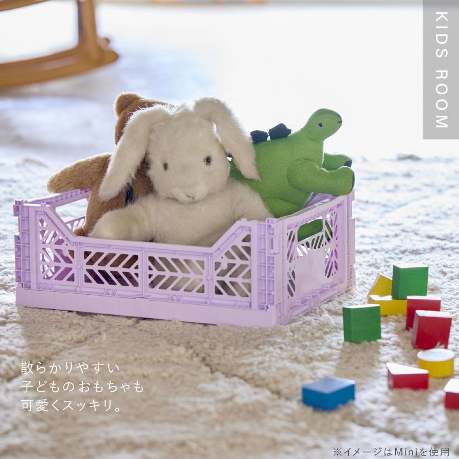 収納ボックス 折りたたみ収納ボックス・ミディ 収納ケース カラーボックス コンテナボックス おしゃれ Ay Kasa エーワイカーサ マークス | AY KASA | 12