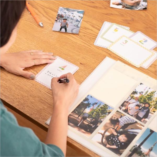 アルバム 写真 追加 バインダー式アルバム リフィル レフィル 差替え用＆ログカードセット マークス | MARK'S | 05