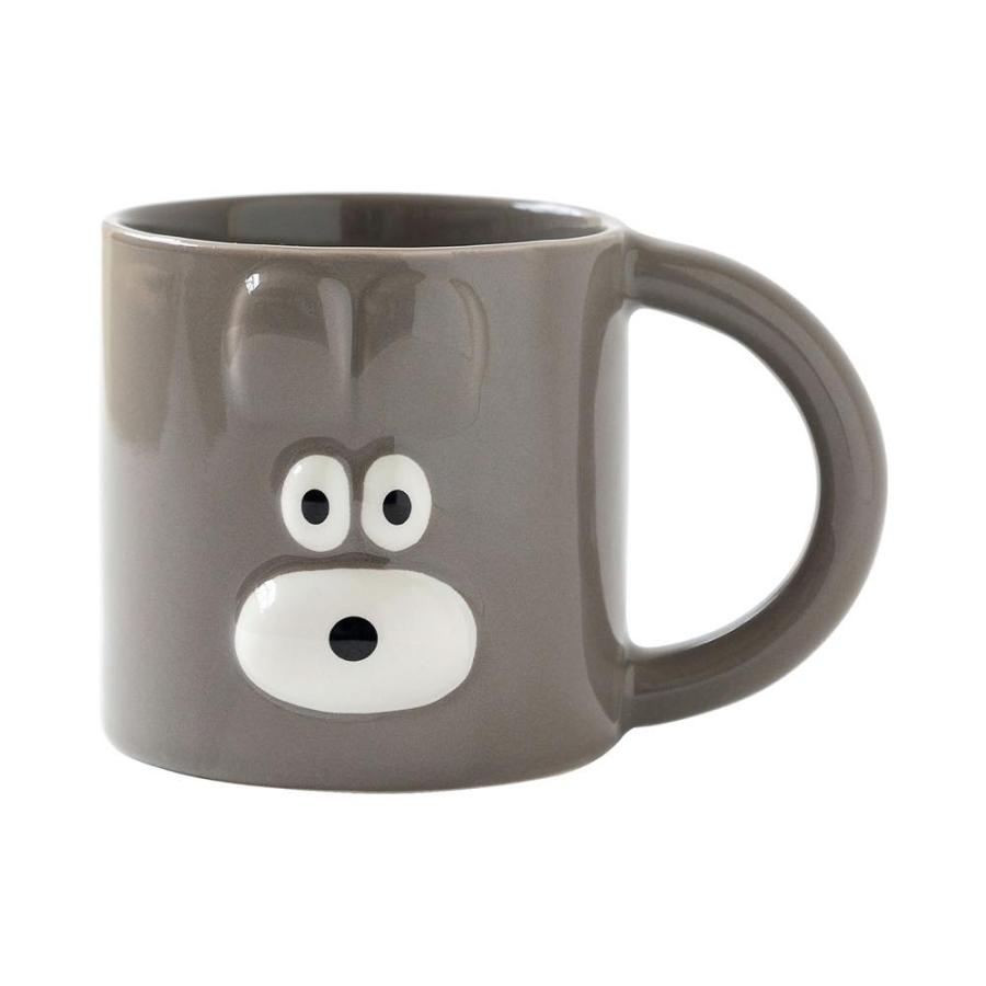 ブランチブラザー マグカップ ロマネ ROMANE 韓国雑貨 Brunch Brother コップ 犬 ウサギ ラビット 電子レンジ可 350ml 大人かわいい | MARK'S | 02