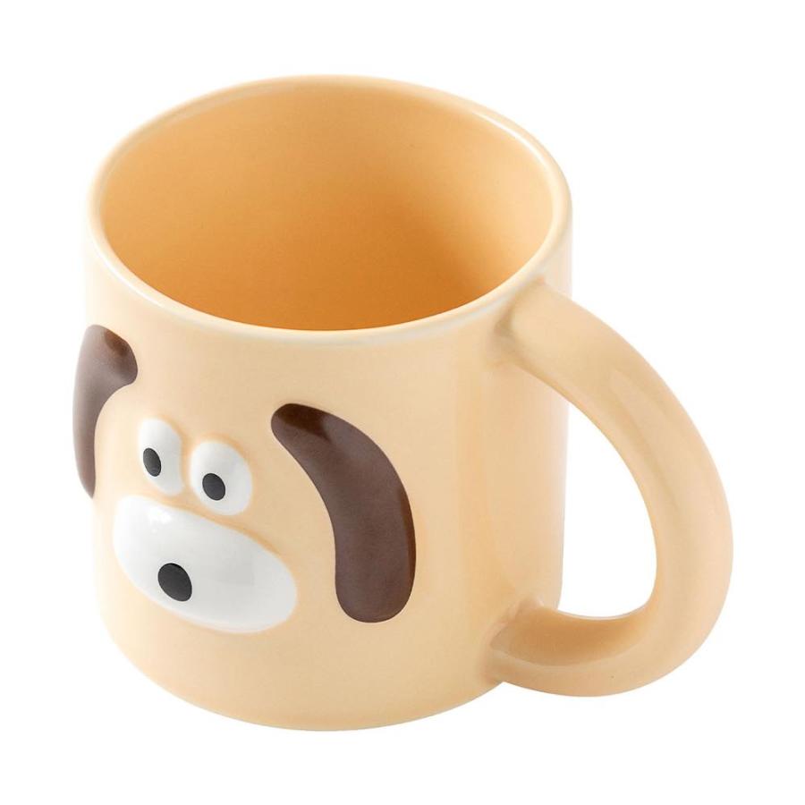 ブランチブラザー マグカップ ロマネ ROMANE 韓国雑貨 Brunch Brother コップ 犬 ウサギ ラビット 電子レンジ可 350ml 大人かわいい | MARK'S | 03