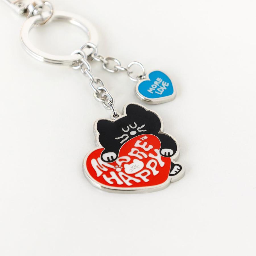 ブランチブラザー 限定展開 キーホルダー モグリィズ キーリング バッグチャーム 猫 ネコ キャラクター 亜鉛合金 韓国雑貨 Brunch Brother マークス | MARK'S | 05