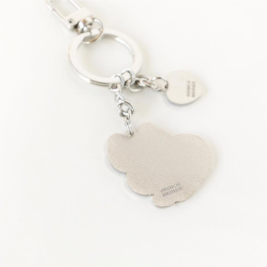 ブランチブラザー 限定展開 キーホルダー モグリィズ キーリング バッグチャーム 猫 ネコ キャラクター 亜鉛合金 韓国雑貨 Brunch Brother マークス | MARK'S | 06