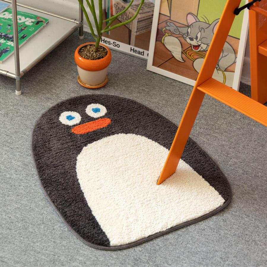 ブランチブラザー ラグマット キッチンマット 玄関マット 韓国雑貨 トースト ペンギン ダック インテリア かわいい おしゃれ ギフト プレゼント | MARK'S | 10