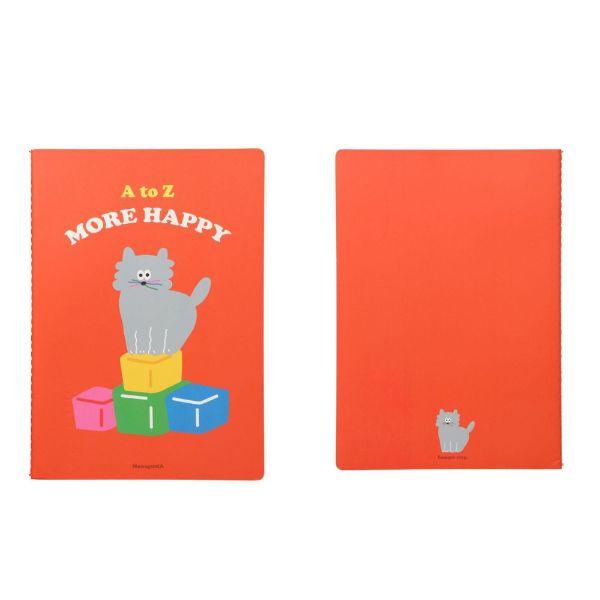 横罫ノート・A5 文房具 メモ帳 ねこ ねずみ アニマル ロマネ ROMANE Brunch Brother 韓国雑貨 ブランチブラザー モナグスタ かわいい | MARK'S | 04