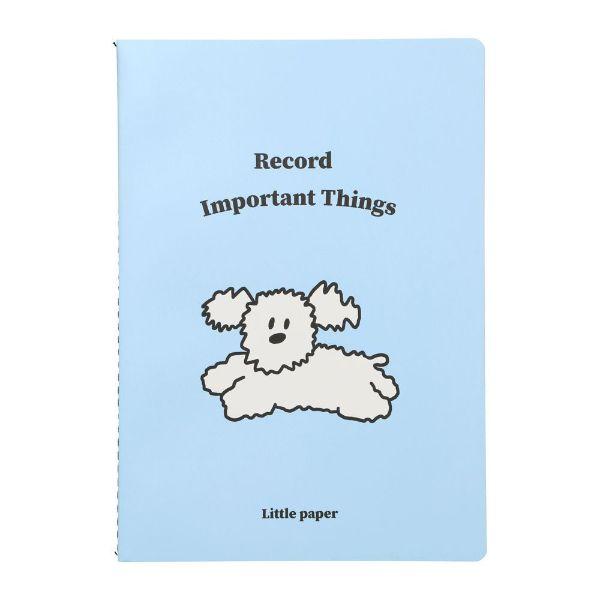 横罫ノート・A5 文房具 メモ帳 いぬ コアラ アニマル ロマネ ROMANE Brunch Brother 韓国雑貨 リトルペーパー かわいい | MARK'S | 02