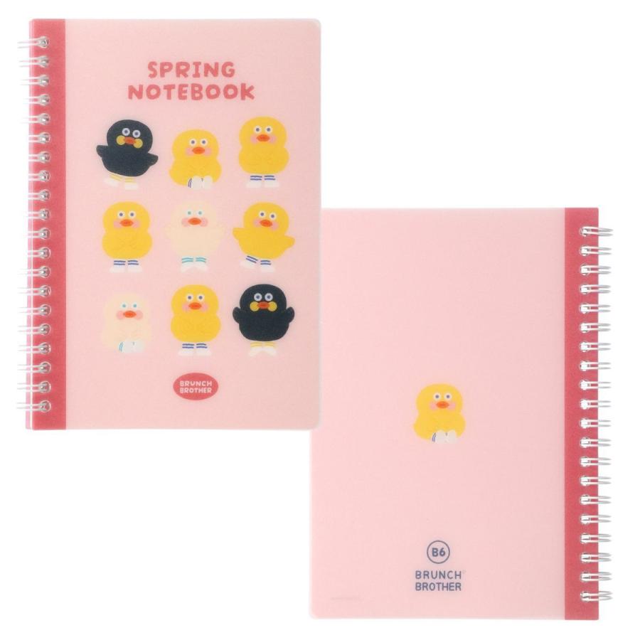 ブランチブラザー ノート・B6 メモ帳 トースト ダック イヌ 犬 コアラ キャラクター かわいい 韓国雑貨 横罫ノート ギフト プレゼント | MARK'S | 02
