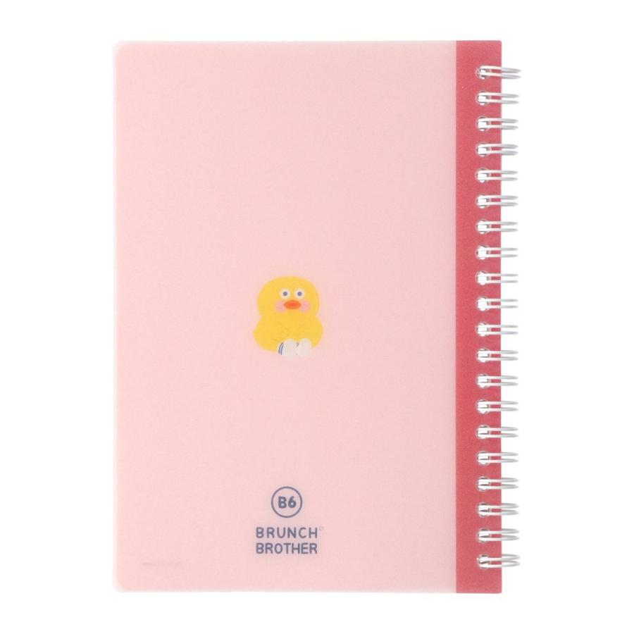 ブランチブラザー ノート・B6 メモ帳 トースト ダック イヌ 犬 コアラ キャラクター かわいい 韓国雑貨 横罫ノート ギフト プレゼント | MARK'S | 05