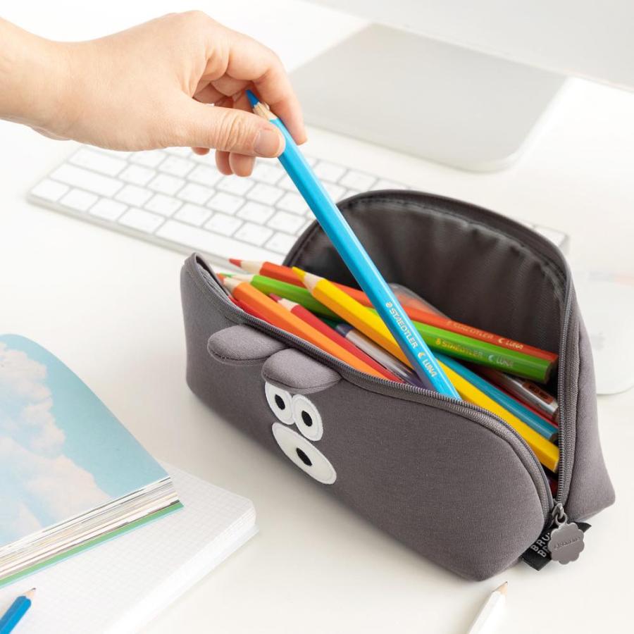 ペンケース 筆箱 ふでばこ 韓国雑貨 筆箱 文房具 かわいい ロマネ ROMANE Brunch Brother ブランチブラザー プレゼント 小学校 中学 高校 女子 男子 |  | 08