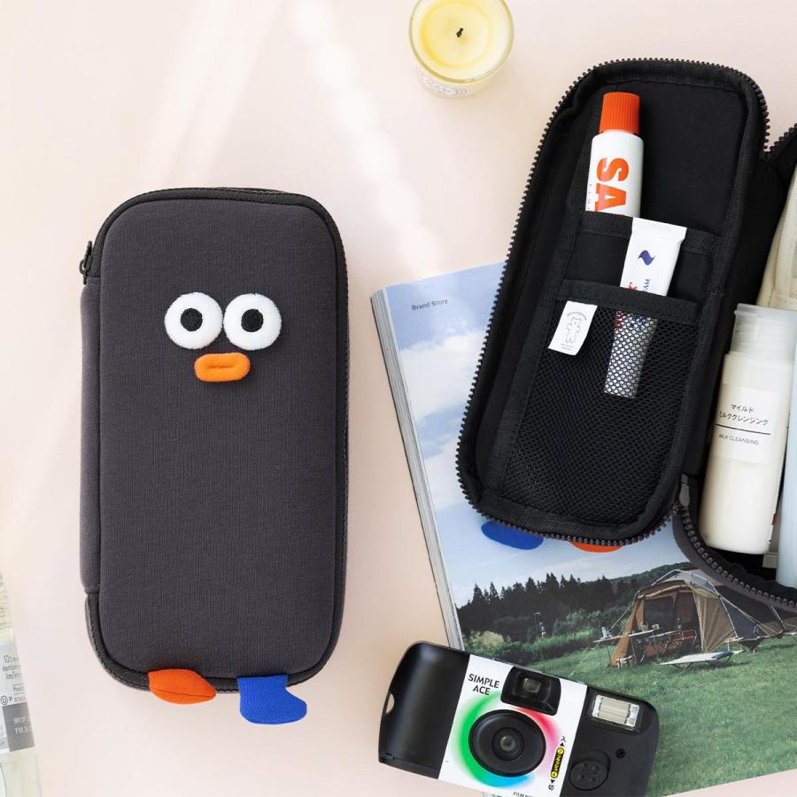 ブランチブラザー ペンケース ポンポン ペンポーチ ふでばこ 筆箱 立体デザイン 大きめ キャラクター 学校 仕事 韓国雑貨 Brunch Brother マークス | MARK'S | 08