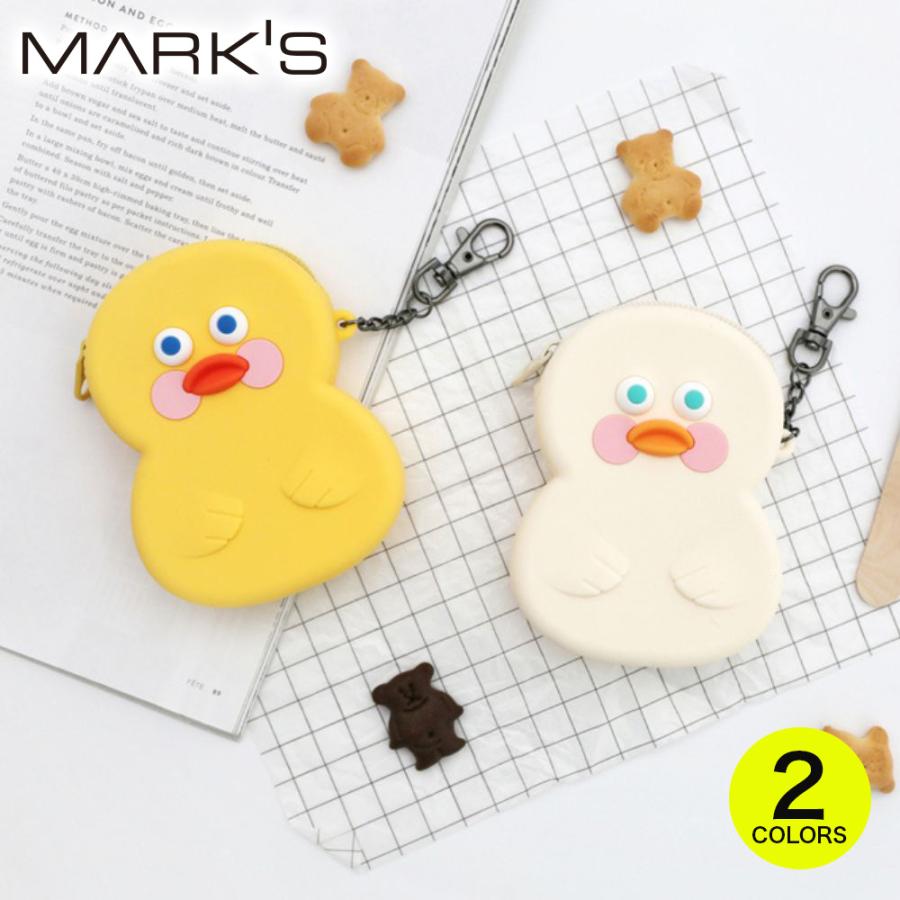 MARK'S（マークス） ポーチ 韓国雑貨 アヒル 小銭入れ ブランチ