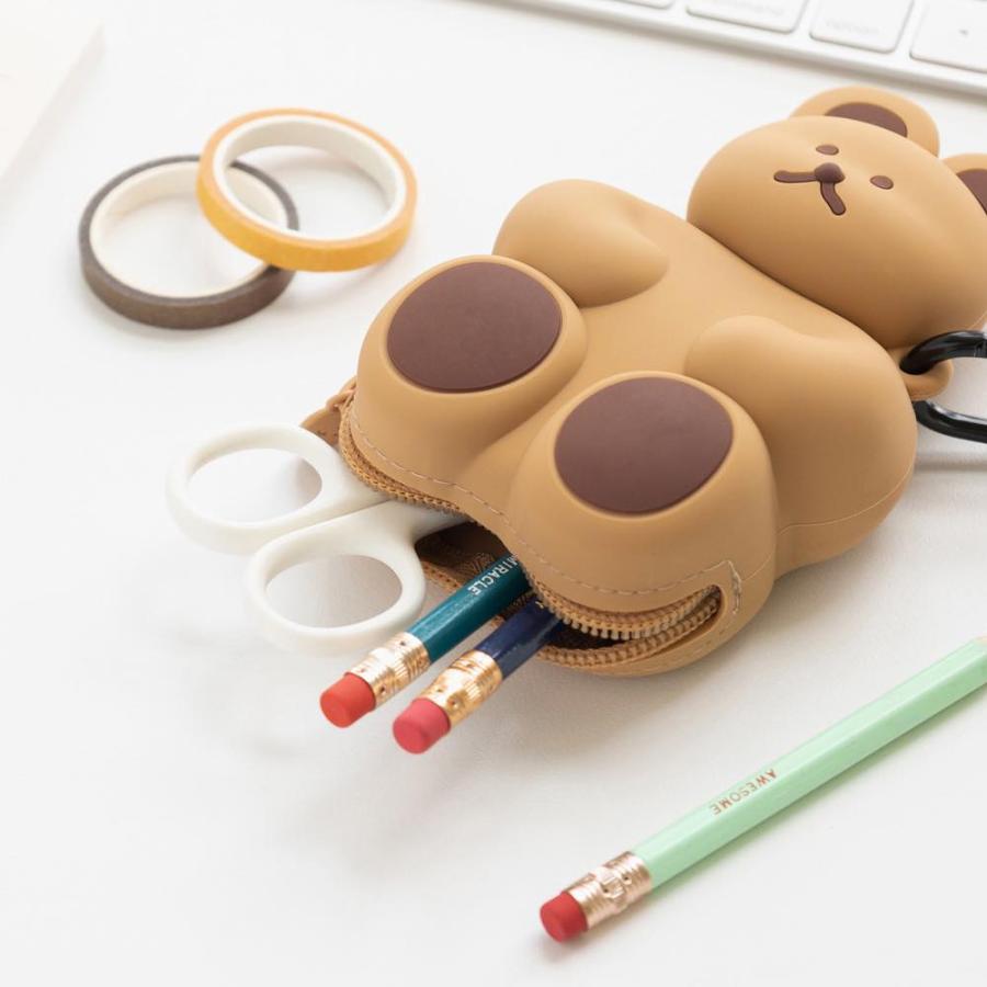 MARK'S（マークス） ポーチ ミニポーチ 小物入れ ベア 韓国雑貨 ROMANE