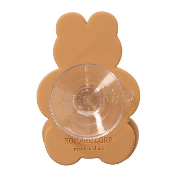 歯ブラシスタンド 歯ブラシホルダー ベア クマ シリコーン 吸盤 韓国雑貨 歯ブラシ 歯磨き 歯ブラシ入れ ブランチブラザー ドナットドナット マークス | MARK'S | 06