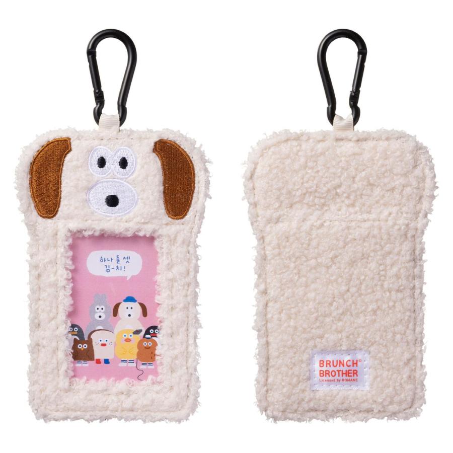 カードケース パスケース ICカードケース パン くま 犬 ウサギ ロマネ ROMANE 韓国雑貨 Brunch Brother ブランチブラザー マークス かわいい | MARK'S | 04