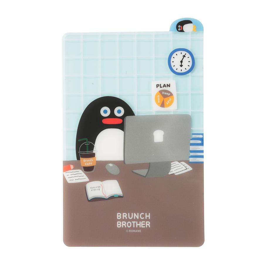 ブランチブラザー 下敷き・B6変型サイズ インデックス付き B6対応 韓国雑貨 キャラクター かわいい おしゃれ 小学生 中学生 高校生 マークス | MARK'S | 03