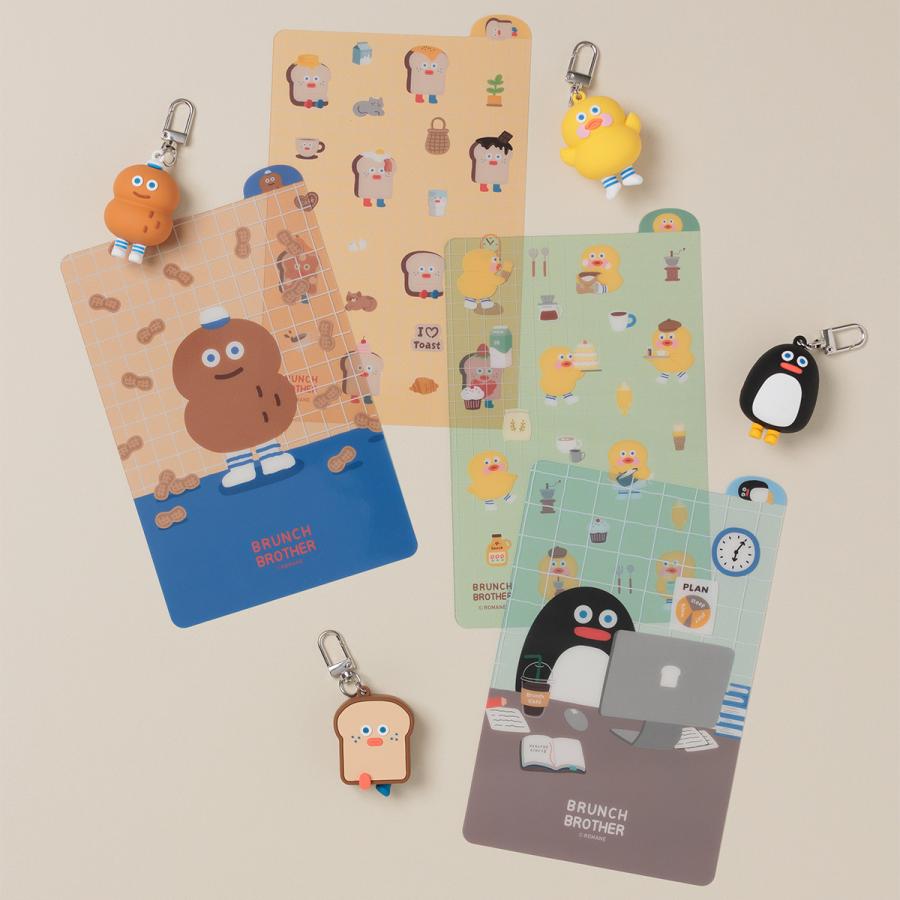 ブランチブラザー 下敷き・B6変型サイズ インデックス付き B6対応 韓国雑貨 キャラクター かわいい おしゃれ 小学生 中学生 高校生 マークス | MARK'S | 08