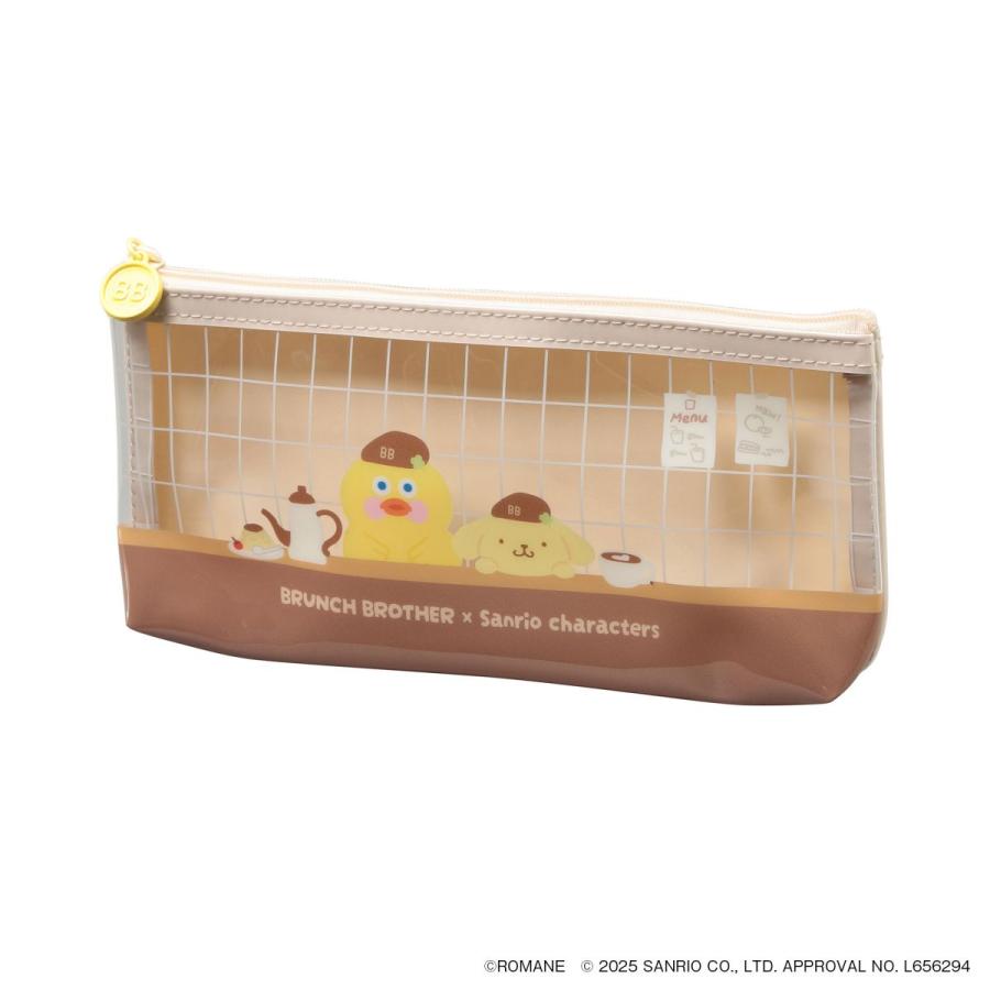 ブランチブラザーｘサンリオキャラクターズ ペンケース PVC 文房具 小物入れ かわいい おしゃれ 収納 整理 学校 オフィス マークス | MARK'S | 02