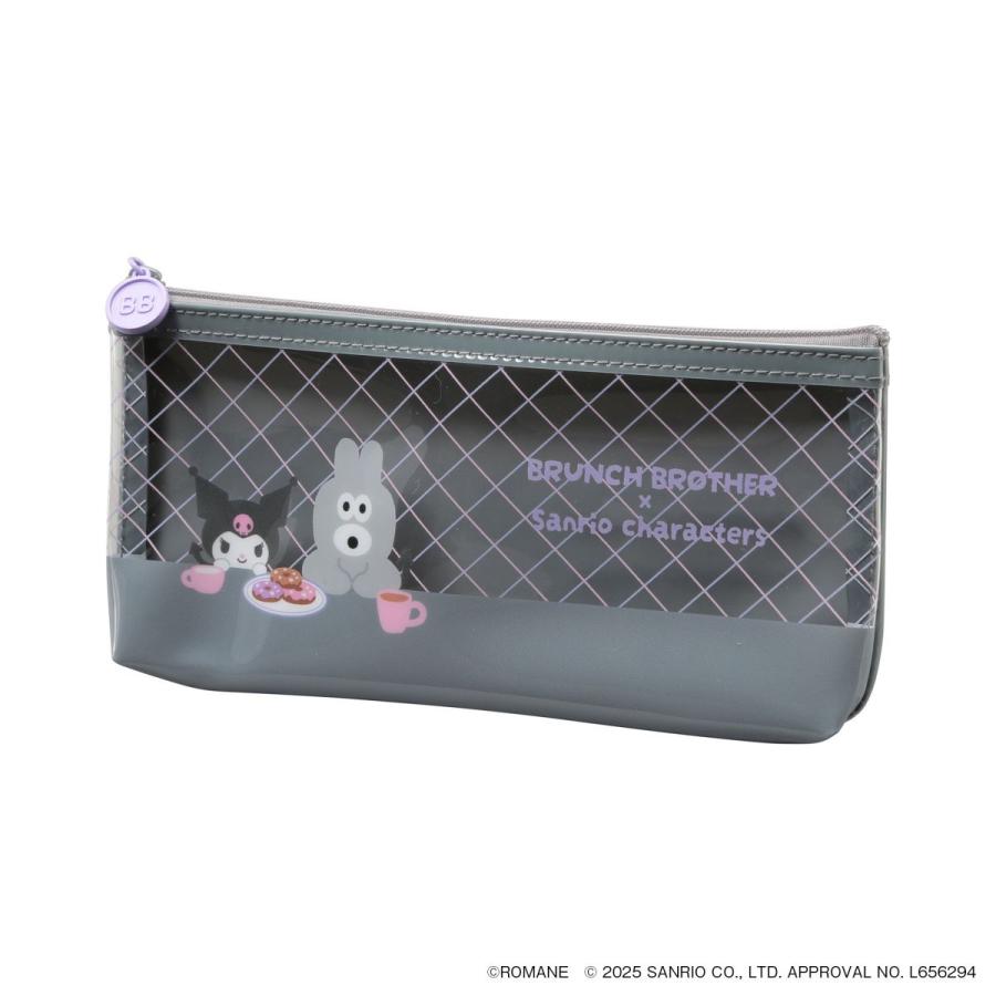 ブランチブラザーｘサンリオキャラクターズ ペンケース PVC 文房具 小物入れ かわいい おしゃれ 収納 整理 学校 オフィス マークス | MARK'S | 04