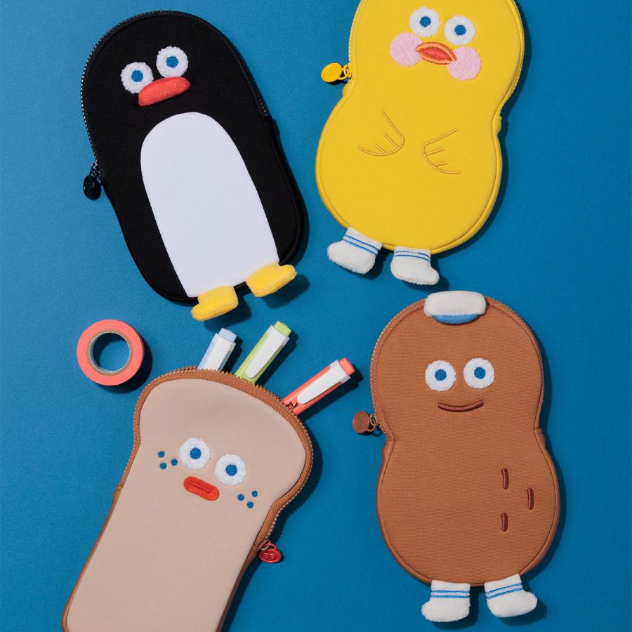ブランチブラザー マスコットペンケース ペンポーチ 筆箱 キャラクター 韓国雑貨 BRUNCH BROTHER ロマネ ROMANE マークス | MARK'S | 13