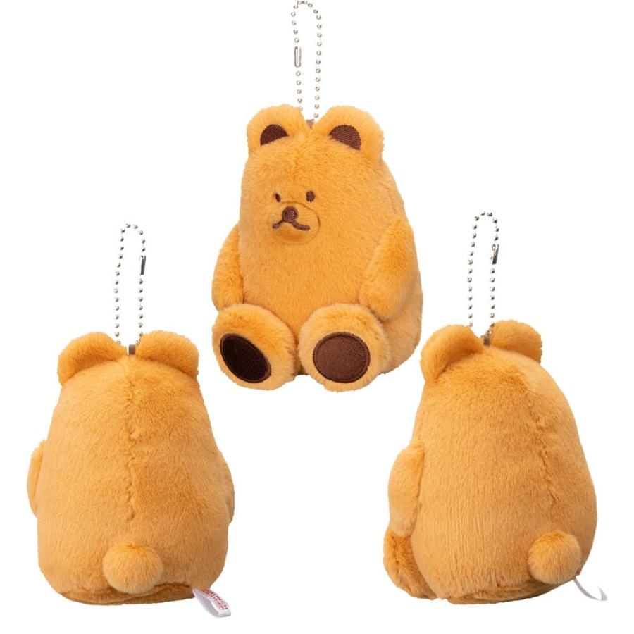MARK'S（マークス） ぬいぐるみマスコット キーホルダー パン くま 犬