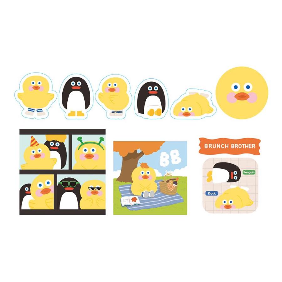 MARK'S（マークス） フレークステッカー シール セット パン イヌ