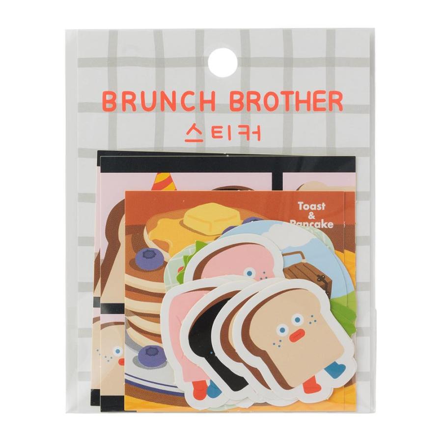 MARK'S（マークス） フレークステッカー シール セット パン イヌ