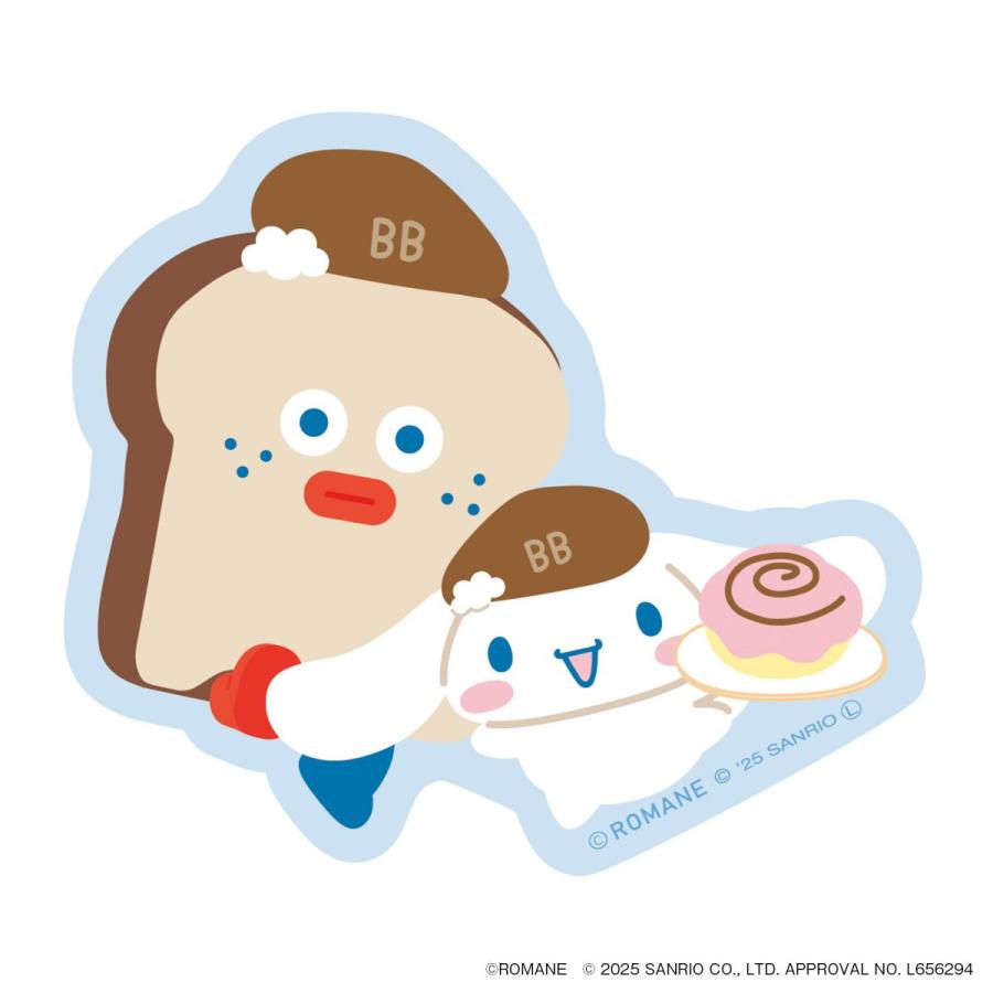 ブランチブラザーｘサンリオキャラクターズ PVCステッカー かわいい 文房具 ノート 手帳 スマホ パソコン デコレーション シール マークス | MARK'S | 01