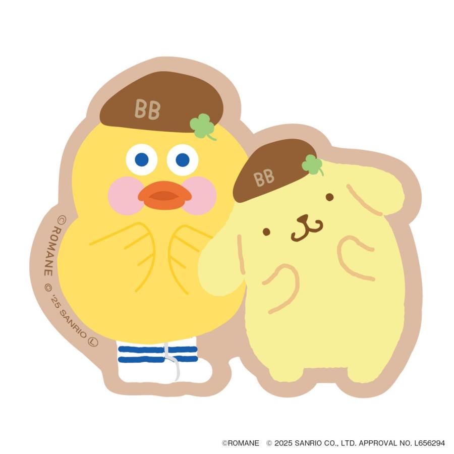 ブランチブラザーｘサンリオキャラクターズ PVCステッカー かわいい 文房具 ノート 手帳 スマホ パソコン デコレーション シール マークス | MARK'S | 02